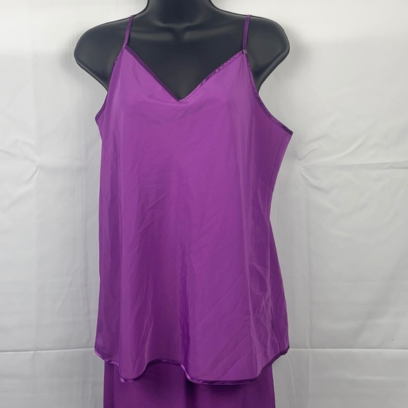 LA SENZA PURPLE 2 PIECES PAJAMAS SIZE LARGE - Picture 1 of 7